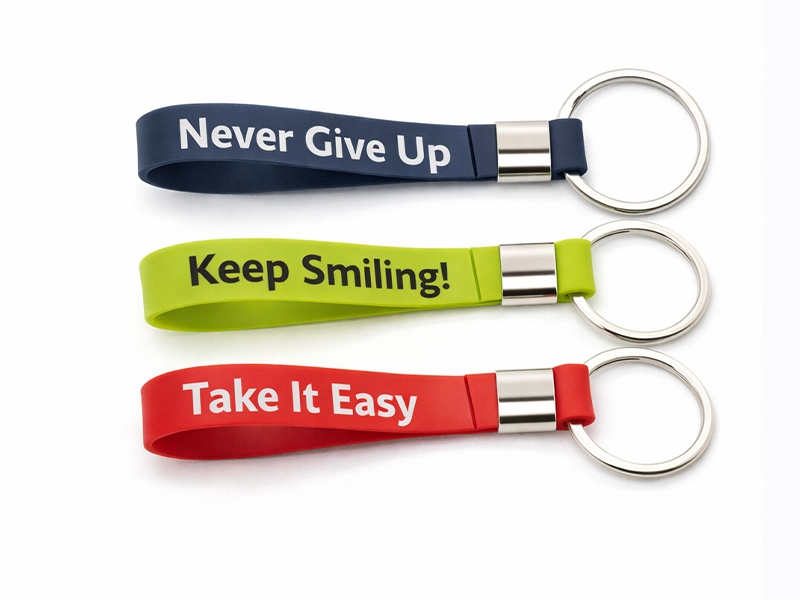 Silicon Keychain