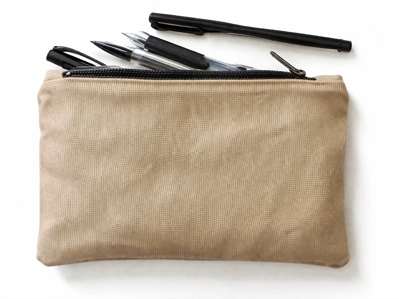 Twill Zipper Pouch