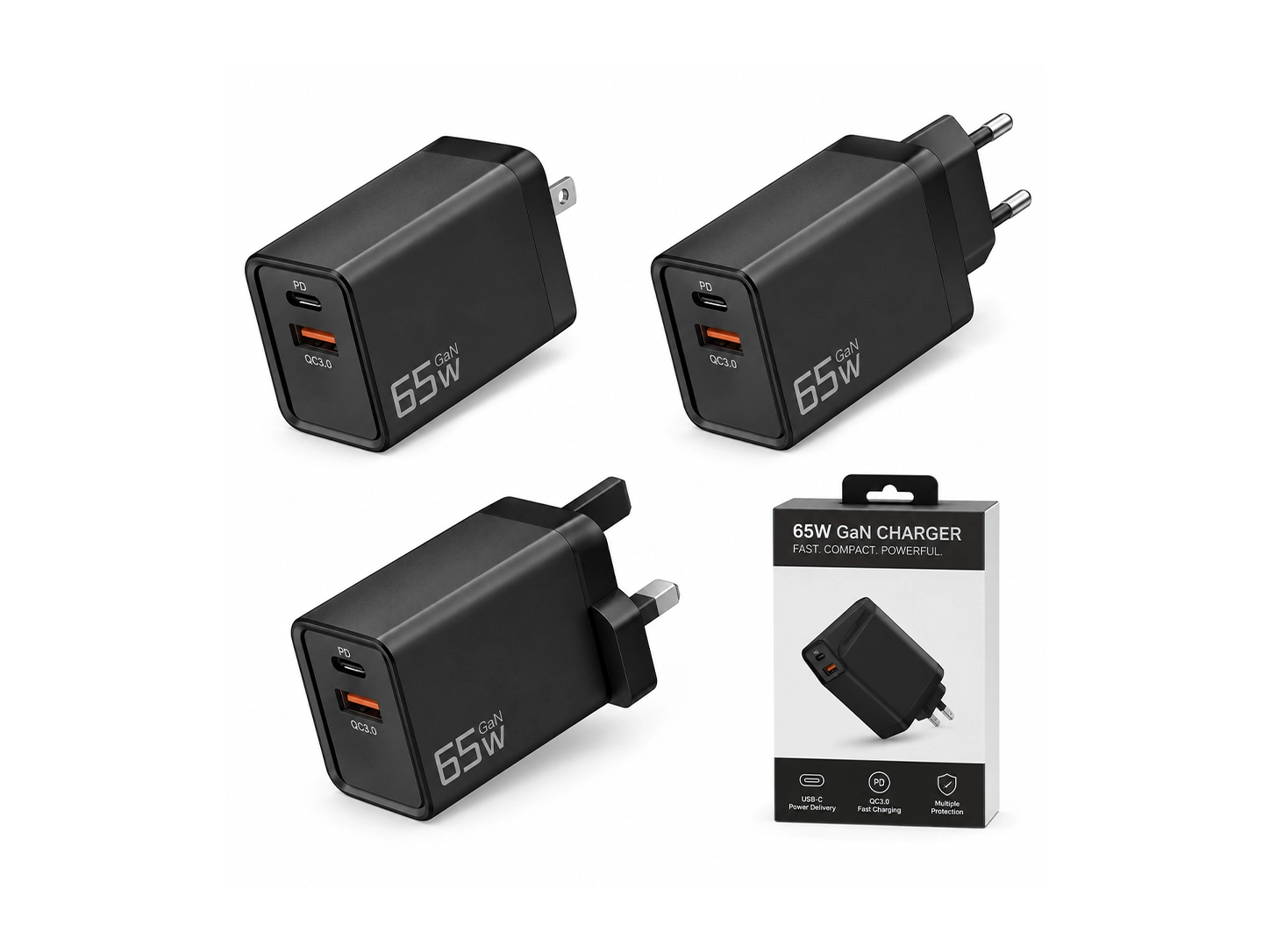Travel Charger (65W GaN)