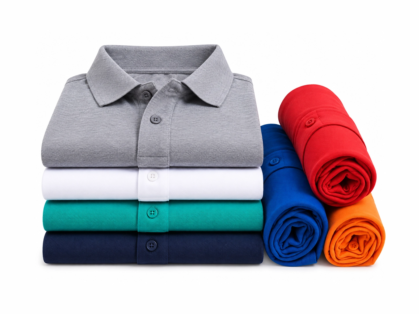 Polo T-shirt (100% Cotton)