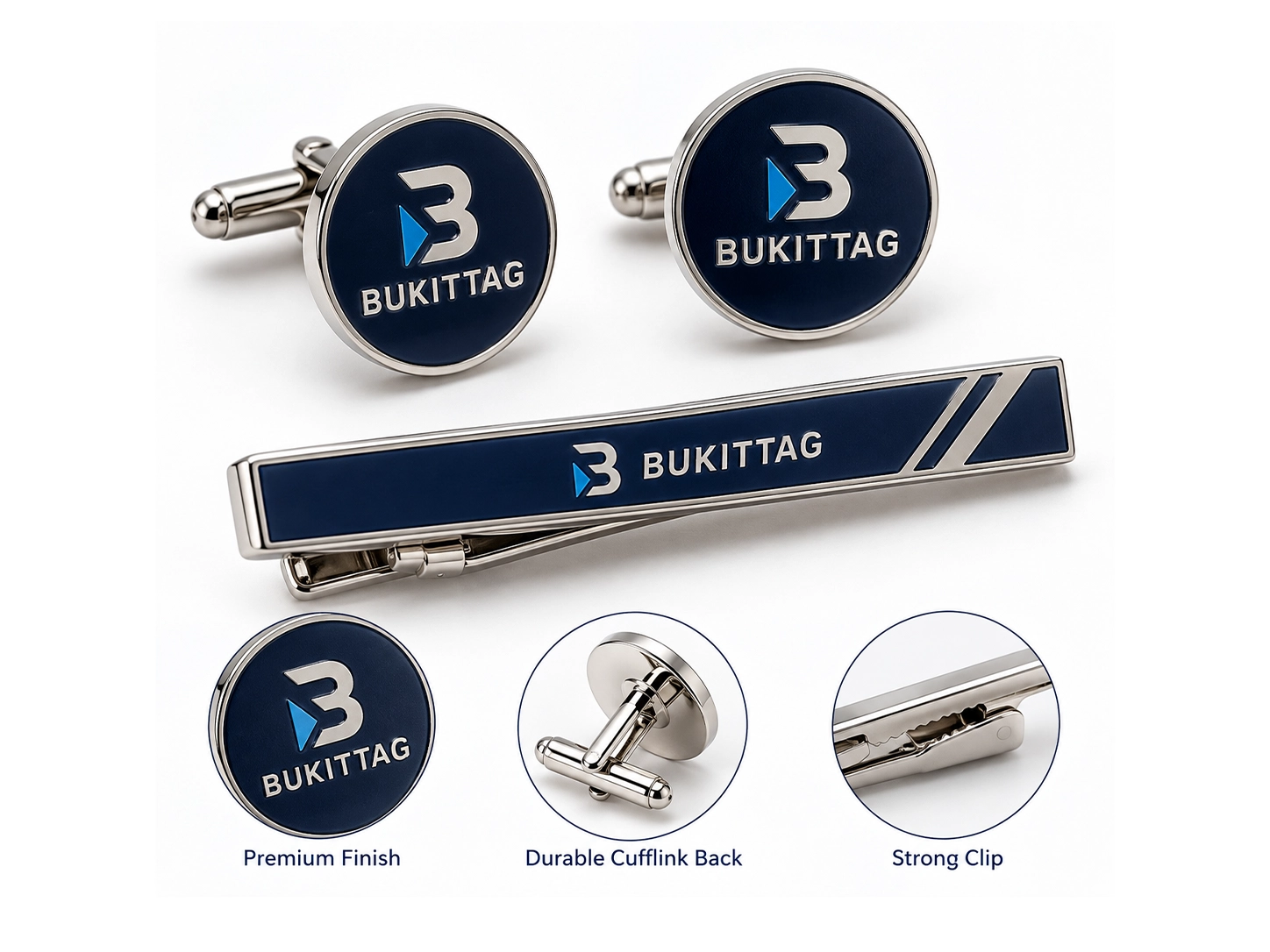 Custom Cufflinks & Tie Pins
