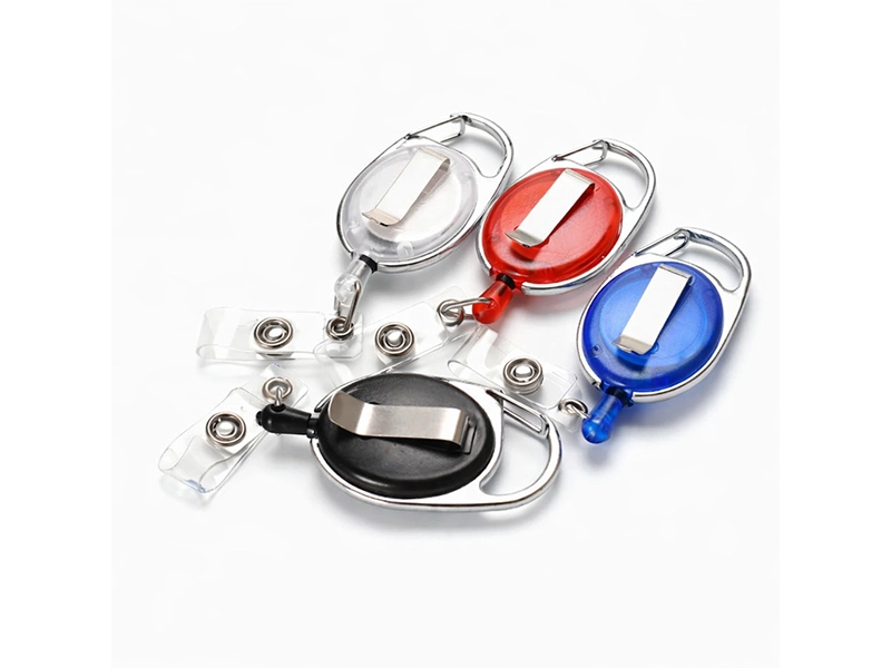 Blank Carabiner Badge Reels