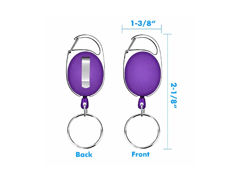 Blank Carabiner Badge Reels image 3