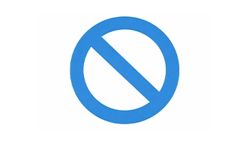 No Backing