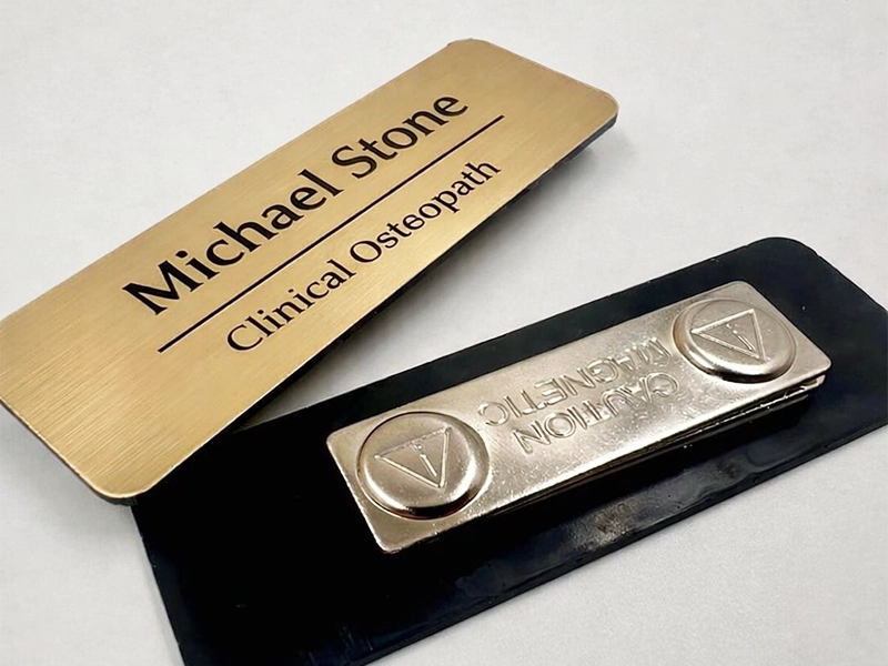 Stainless Steel Nametag image Stainless Steel Nametag