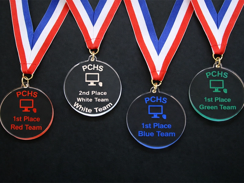 Acrylic Medal With Lanyard image 2