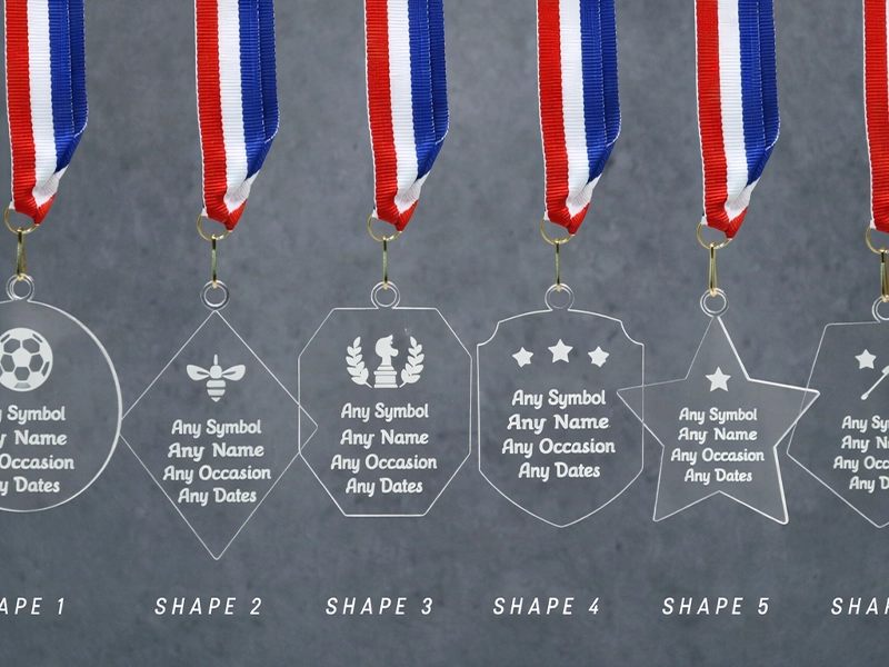 Acrylic Medal With Lanyard image 3