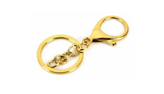 Gold Split Ring Lobster