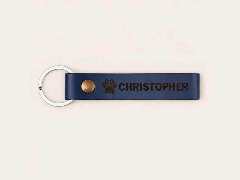 Leather Keychain image 3