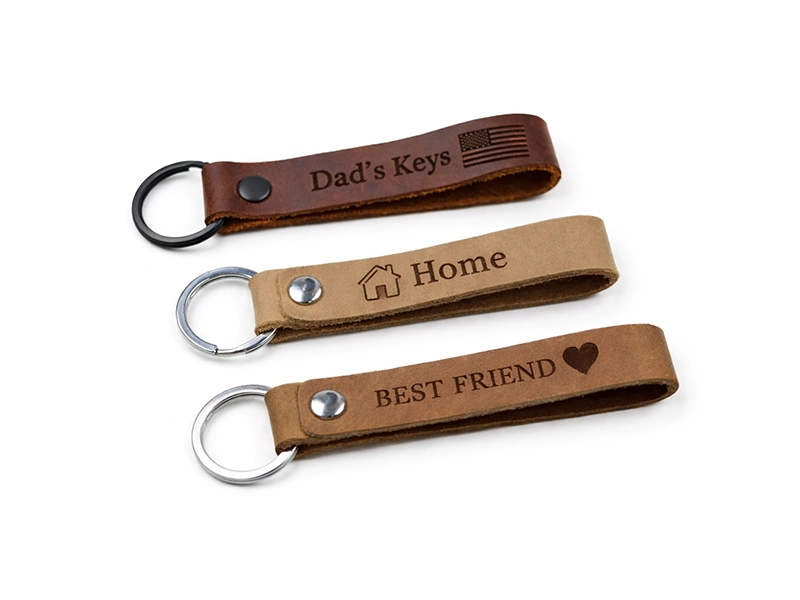 Leather Keychain image 2