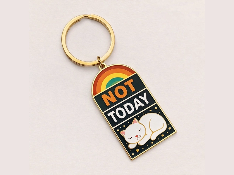 Soft Enamel Keychain image 1