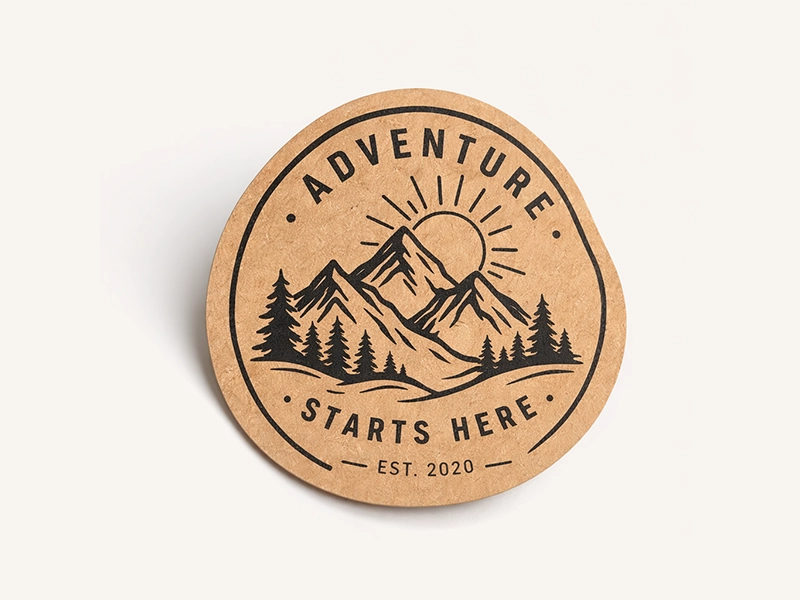 Kraft Paper Sticker image 3