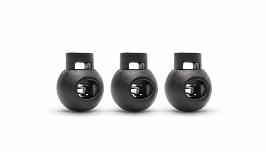 Black Round Cord Lock