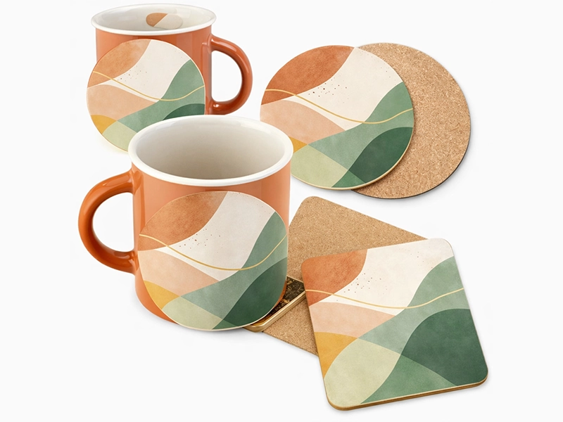 Full Color Cork Coaster