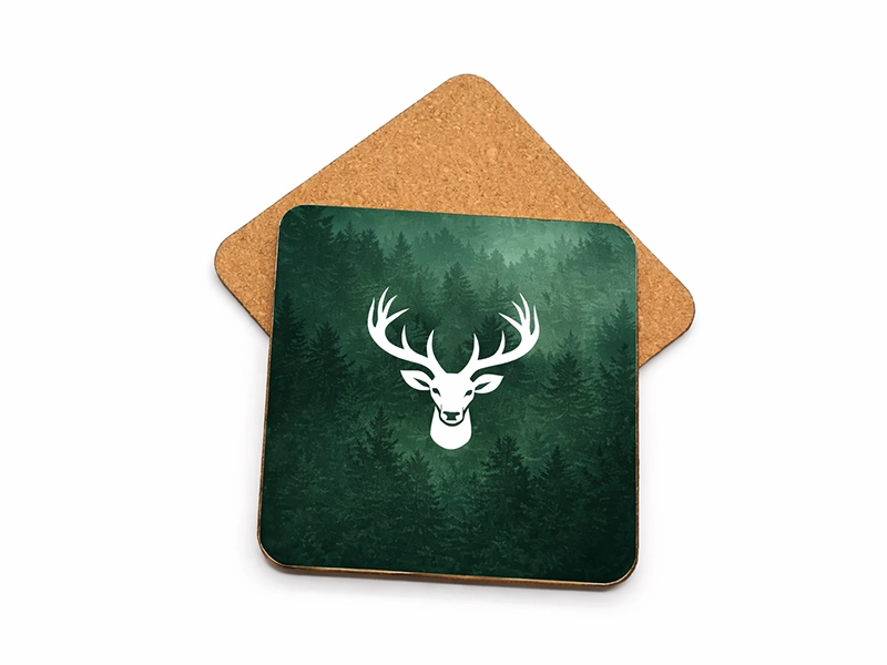 Full Color Cork Coaster Printing Singapore image 4