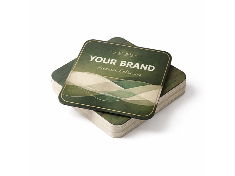 Absorbent Pulp Board Coaster Singapore image 3