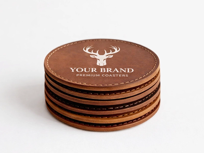 Leather Coaster image Leather Coaster