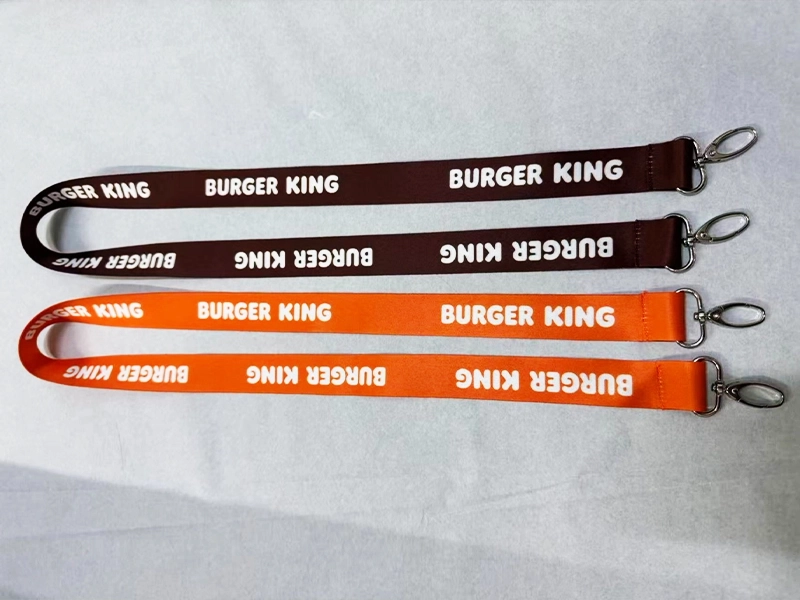 Custom 1 Color Print Lanyard image 3