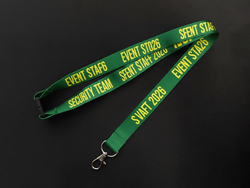 Custom 1 Color Print Lanyard image 6